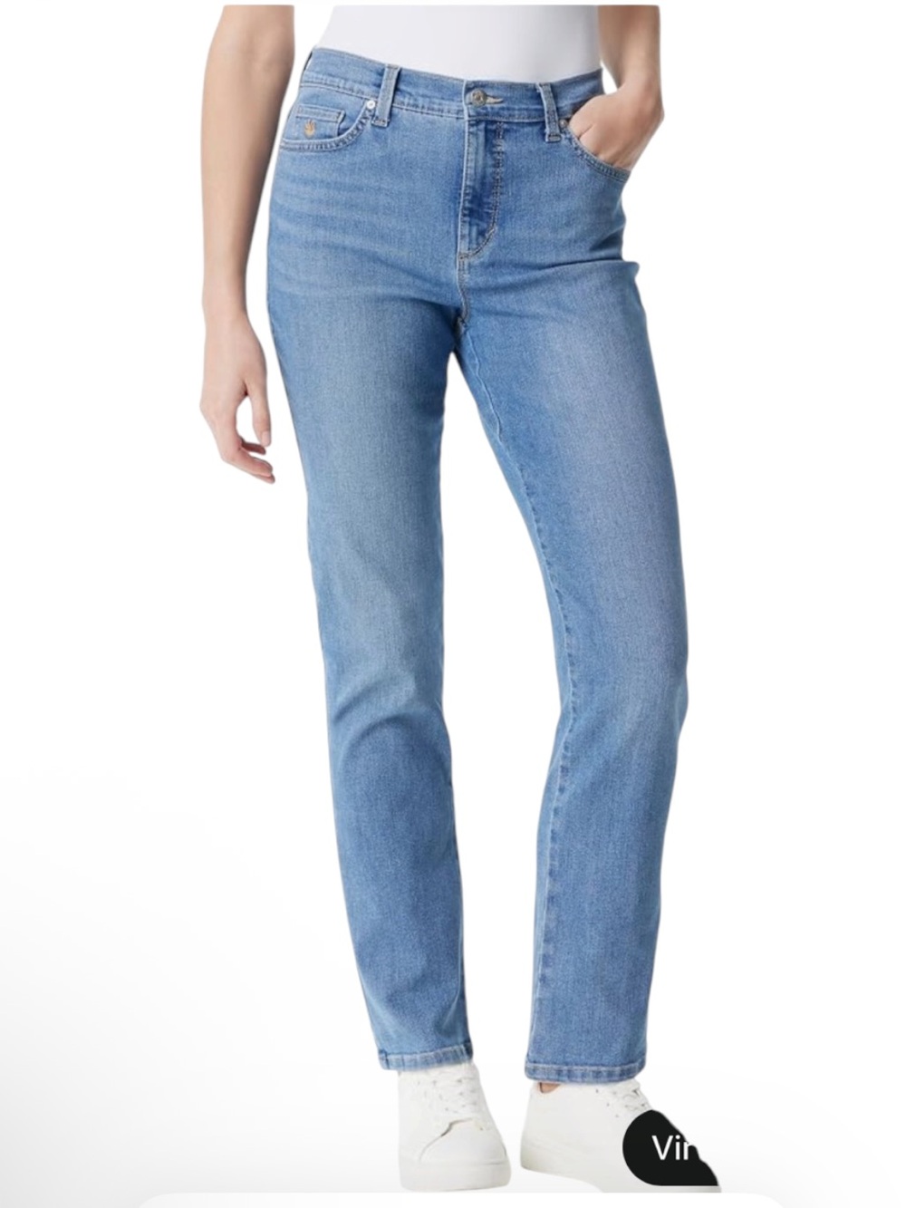 NWT Gloria Vanderbilt Women's Classic Tapered Amanda Jean Stretch Slimming 18